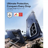 ESR Samsung Galaxy S26 Ultra Cover Cyber Tough Kickstand MagSafe Blå