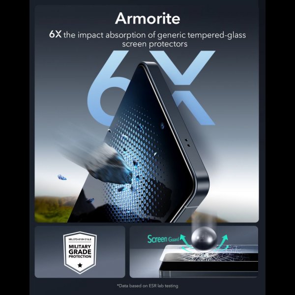 ESR Samsung Galaxy S26 Ultra Skærmbeskytter UltraFit Armorite 2-pak
