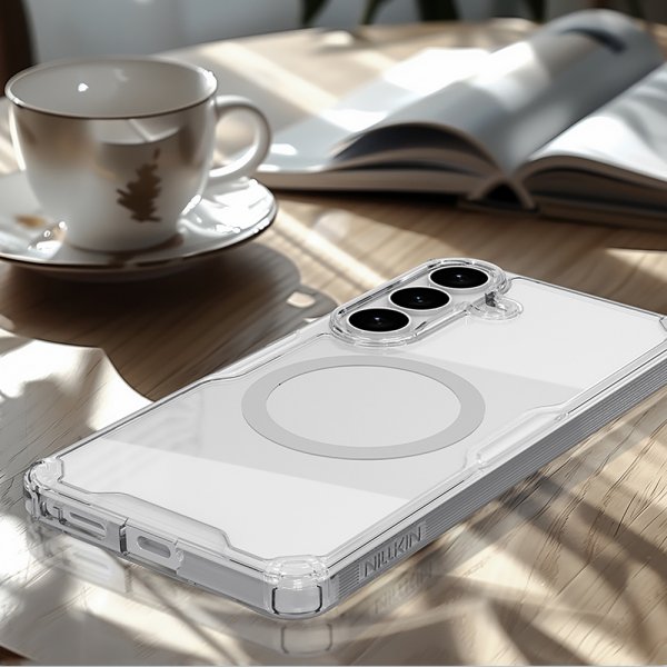 Nillkin Samsung Galaxy S26 Plus Cover Nature Pro Series MagSafe Transparent