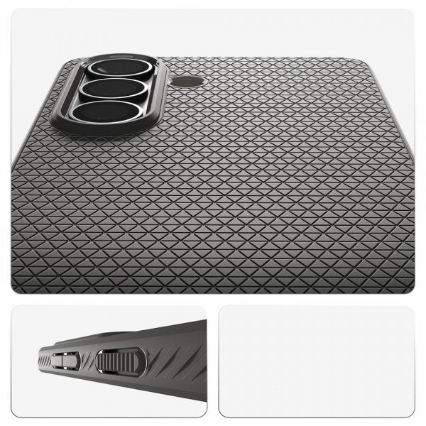 Spigen Samsung Galaxy S26 Cover Liquid Air Marble Gray