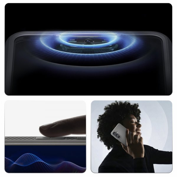Spigen Samsung Galaxy S26 Cover Liquid Air Marble Gray