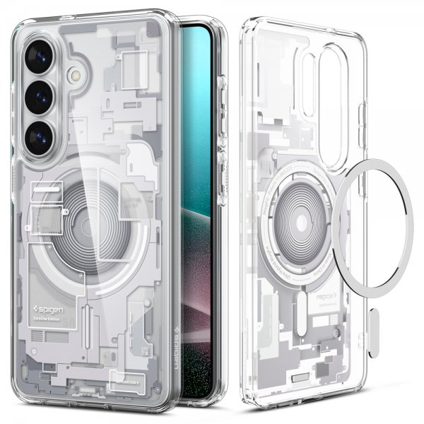 Spigen Samsung Galaxy S26 Skal Ultra Hybrid MagFit Zero One Hvid