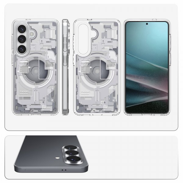 Spigen Samsung Galaxy S26 Skal Ultra Hybrid MagFit Zero One Hvid