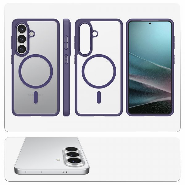 Spigen Samsung Galaxy S26 Plus Cover Ultra Hybrid MagFit Deep Purple