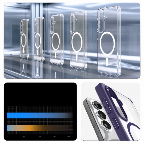 Spigen Samsung Galaxy S26 Plus Cover Ultra Hybrid MagFit Deep Purple