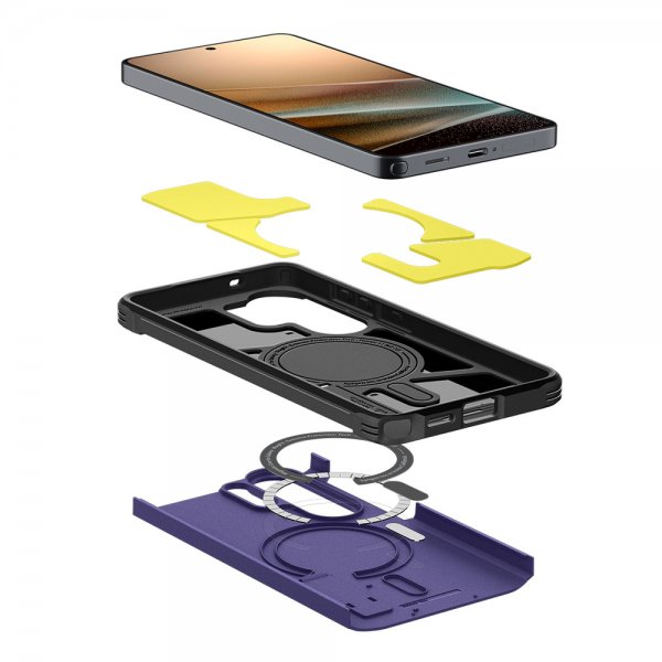 Spigen Samsung Galaxy S26 Ultra Cover Tough Armor MagFit Ash Violet