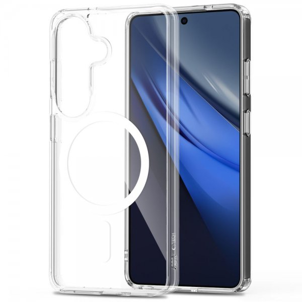 Tech-Protect Samsung Galaxy S26 Cover FlexAir Hybrid MagSafe Transparent