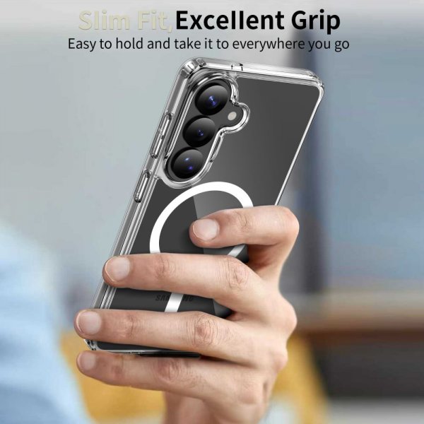 Tech-Protect Samsung Galaxy S26 Plus Cover FlexAir Hybrid MagSafe Transparent