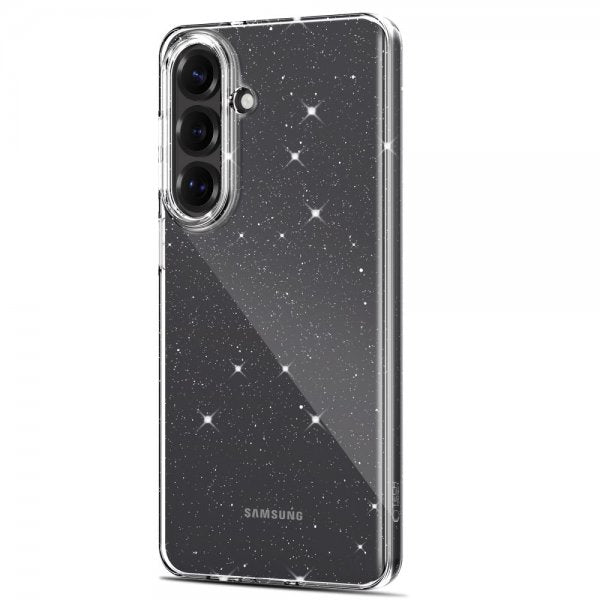 Tech-Protect Samsung Galaxy S26 Plus Cover FlexAir Gennemsigtigt Glitter
