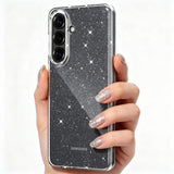 Tech-Protect Samsung Galaxy S26 Plus Cover FlexAir Gennemsigtigt Glitter