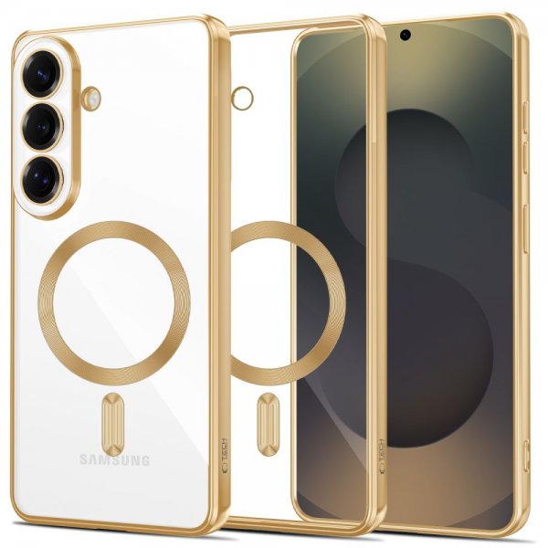 Tech-Protect Samsung Galaxy S26 Plus Cover MagFlex MagSafe Guld