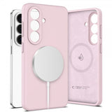 Tech-Protect Samsung Galaxy S26 Plus Cover Silikone MagSafe Rosa