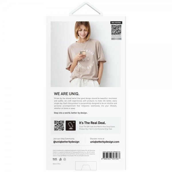 UNIQ Samsung Galaxy S26 Cover LifePro Xtreme MagClick Transparent