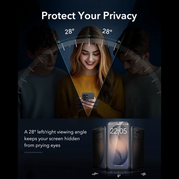ESR Samsung Galaxy S26 Ultra Skærmbeskytter UltraFit Armorite Privacy