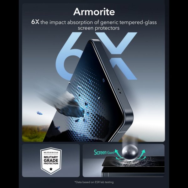 ESR Samsung Galaxy S26 Ultra Skærmbeskytter UltraFit Armorite Privacy