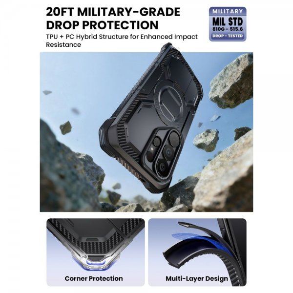 Supcase Samsung Galaxy S26 Ultra Cover ArmorBox Clip MagSafe Sort