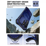 Supcase Samsung Galaxy S26 Ultra Cover ArmorBox Clip MagSafe Blå