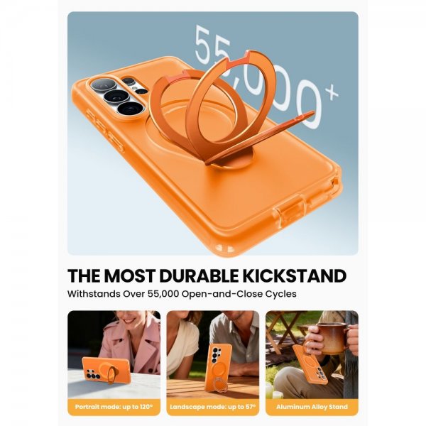 Supcase Samsung Galaxy S26 Ultra Cover Cosmo MagSafe Orange