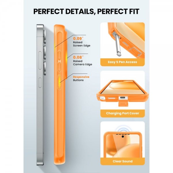 Supcase Samsung Galaxy S26 Ultra Cover Cosmo MagSafe Orange