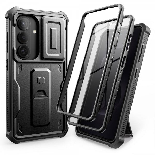 Tech-Protect Samsung Galaxy S26 Cover Kevlar Cam+ Sort
