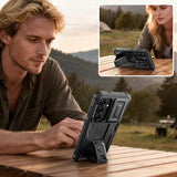 Tech-Protect Samsung Galaxy S26 Cover Kevlar Cam+ Sort