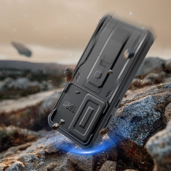 Tech-Protect Samsung Galaxy S26 Cover Kevlar Cam+ Sort