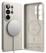 Ringke Samsung Galaxy S26 Ultra Cover Silikone Magnetic Beige