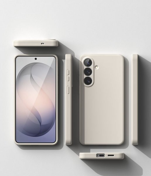Ringke Samsung Galaxy S26 Plus Cover Silikone Magnetic Beige