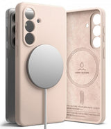 Ringke Samsung Galaxy S26 Skal Silikone Magnetic Rosa