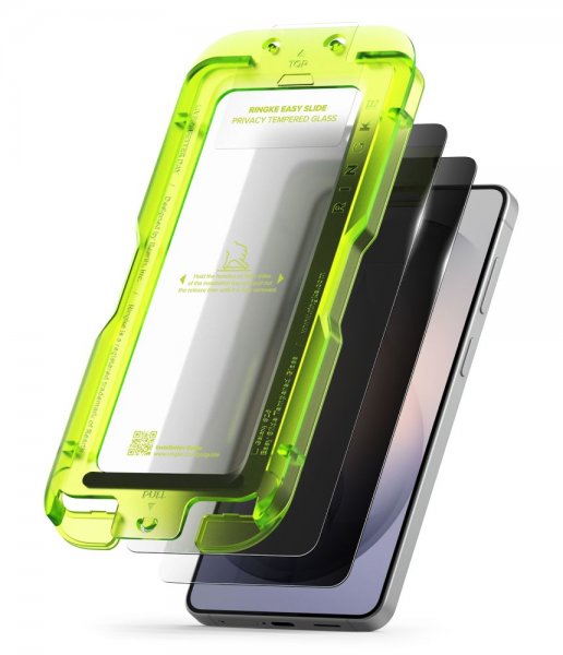 Ringke Samsung Galaxy S26 Skærmbeskyttelse Easy Slide Privacy 2-pak