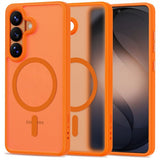 Tech-Protect Samsung Galaxy S26 Cover MagMat MagSafe Orange