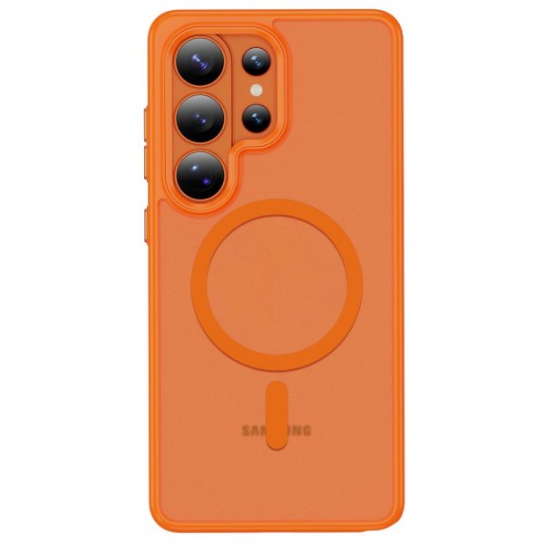 Tech-Protect Samsung Galaxy S26 Ultra Cover MagMat MagSafe Orange