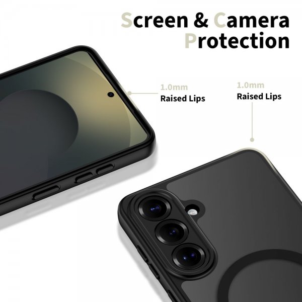Tech-Protect Samsung Galaxy S26 Plus Cover BasicMag MagSafe Sort