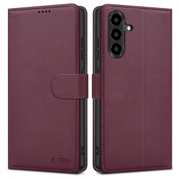 Tech-Protect Samsung Galaxy A57 Cover Wallet Rød