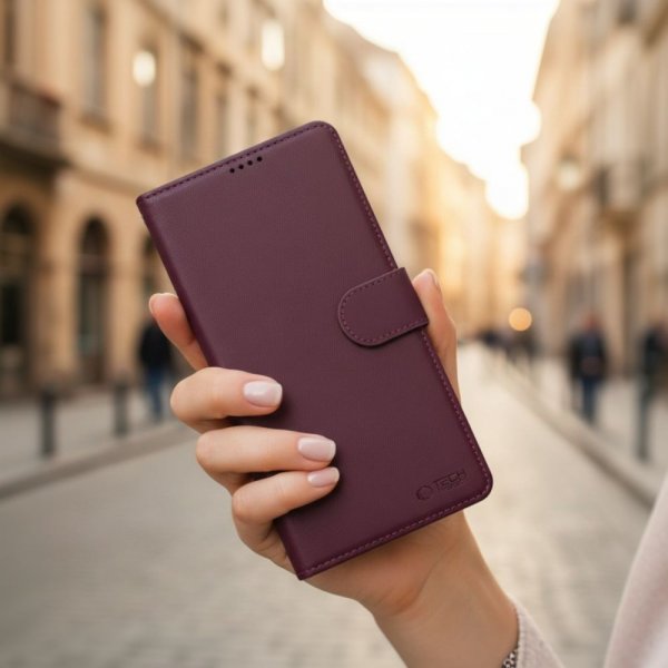 Tech-Protect Samsung Galaxy A57 Cover Wallet Rød