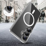Tech-Protect Samsung Galaxy A36/A56/A37 Cover FlexAir Hybrid MagSafe Transparent