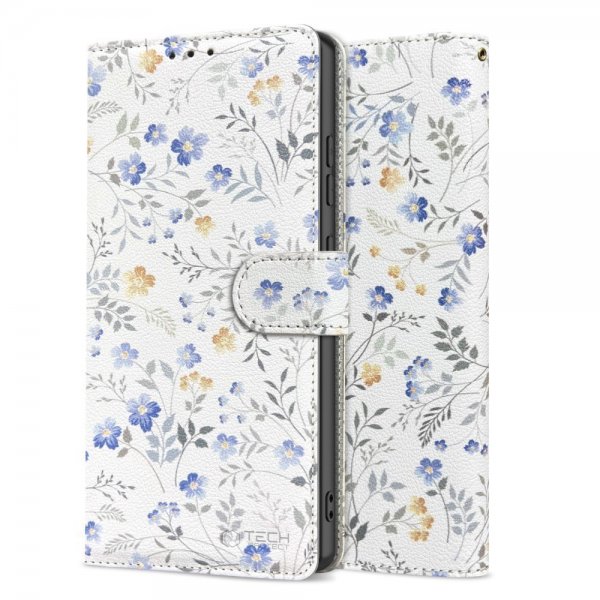 Tech-Protect Samsung Galaxy A57 Etui Pung Blomstret