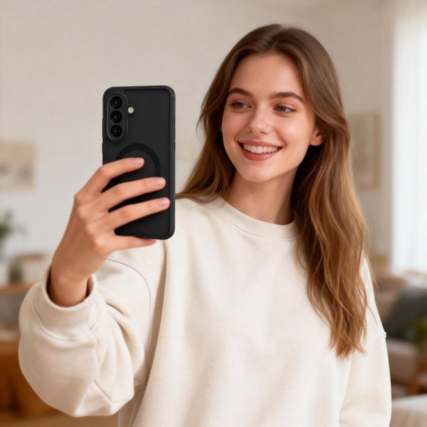 Tech-Protect Samsung Galaxy A57 Cover MagMat MagSafe Sort