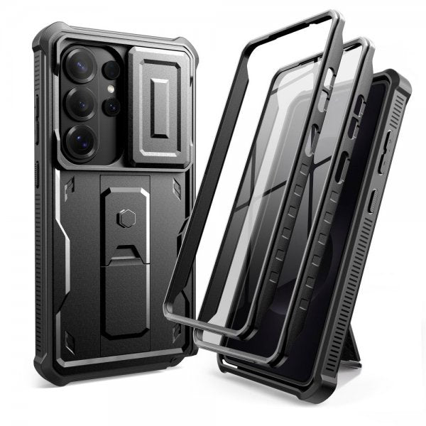 Tech-Protect Samsung Galaxy S26 Ultra Cover Kevlar Cam+ Sort