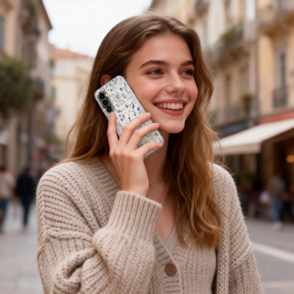 Tech-Protect Samsung Galaxy A37 Cover FlexAir Blomstermønster