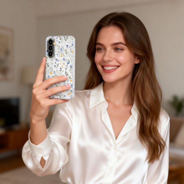 Tech-Protect Samsung Galaxy A37 Cover FlexAir Blomstermønster