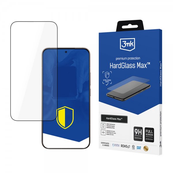 3mk Xiaomi 15T/Xiaomi 15T Pro Skærmbeskytter HardGlass Max