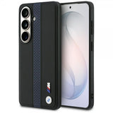 BMW Samsung Galaxy S26 Cover Perforated Stripe MagSafe Sort Blå