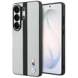 BMW Samsung Galaxy S26 Ultra Cover Perforated Stripe MagSafe Grå Sort