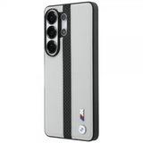 BMW Samsung Galaxy S26 Ultra Cover Perforated Stripe MagSafe Grå Sort