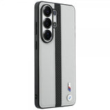 BMW Samsung Galaxy S26 Ultra Cover Perforated Stripe MagSafe Grå Sort