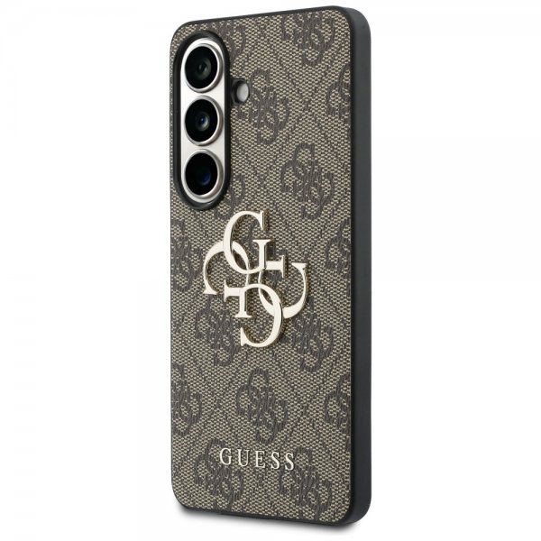 Guess Samsung Galaxy S26 Plus Cover 4G Metal Logo Brun