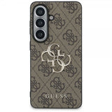 Guess Samsung Galaxy S26 Plus Cover 4G Metal Logo Brun