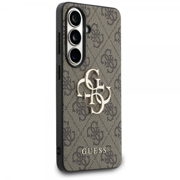 Guess Samsung Galaxy S26 Plus Cover 4G Metal Logo Brun