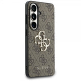 Guess Samsung Galaxy S26 Plus Cover 4G Metal Logo Brun